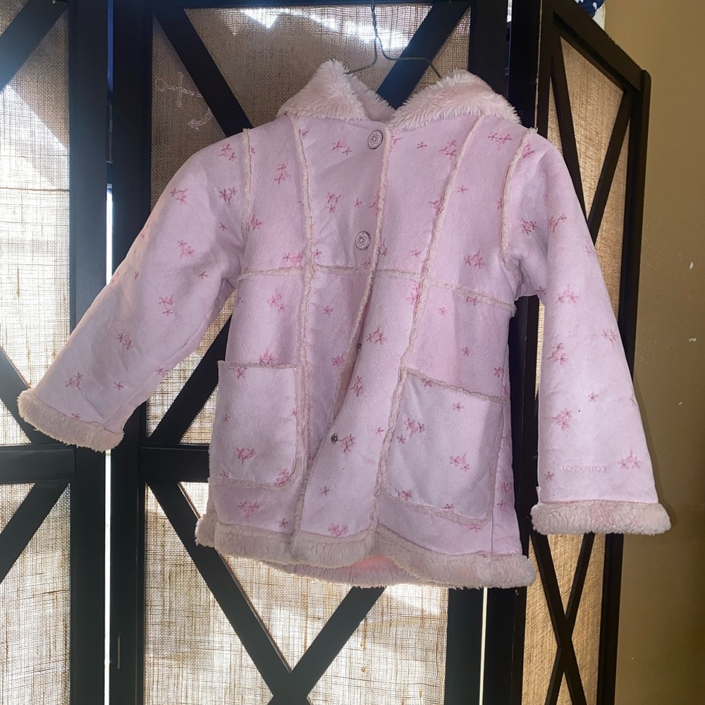 London fog pink jacket